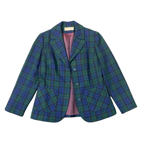 PENDLETON Wool Blazer and Pleated High Waisted Skirt - Picture 2 of 9
